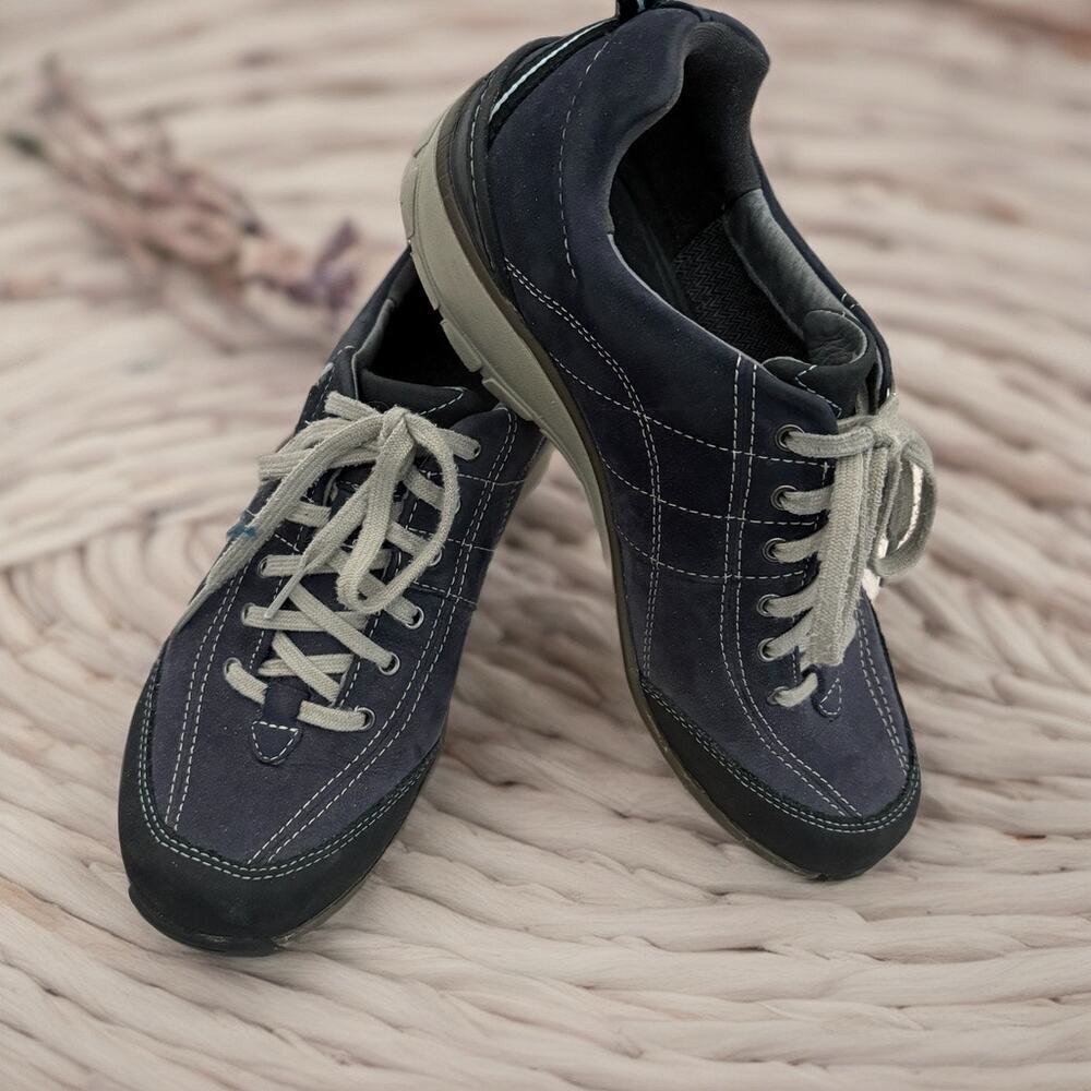 Clarks WaveWalk Nubuck Comfort Sneakers Navy Blue 9 EU 40 Cozycore ( no insoles